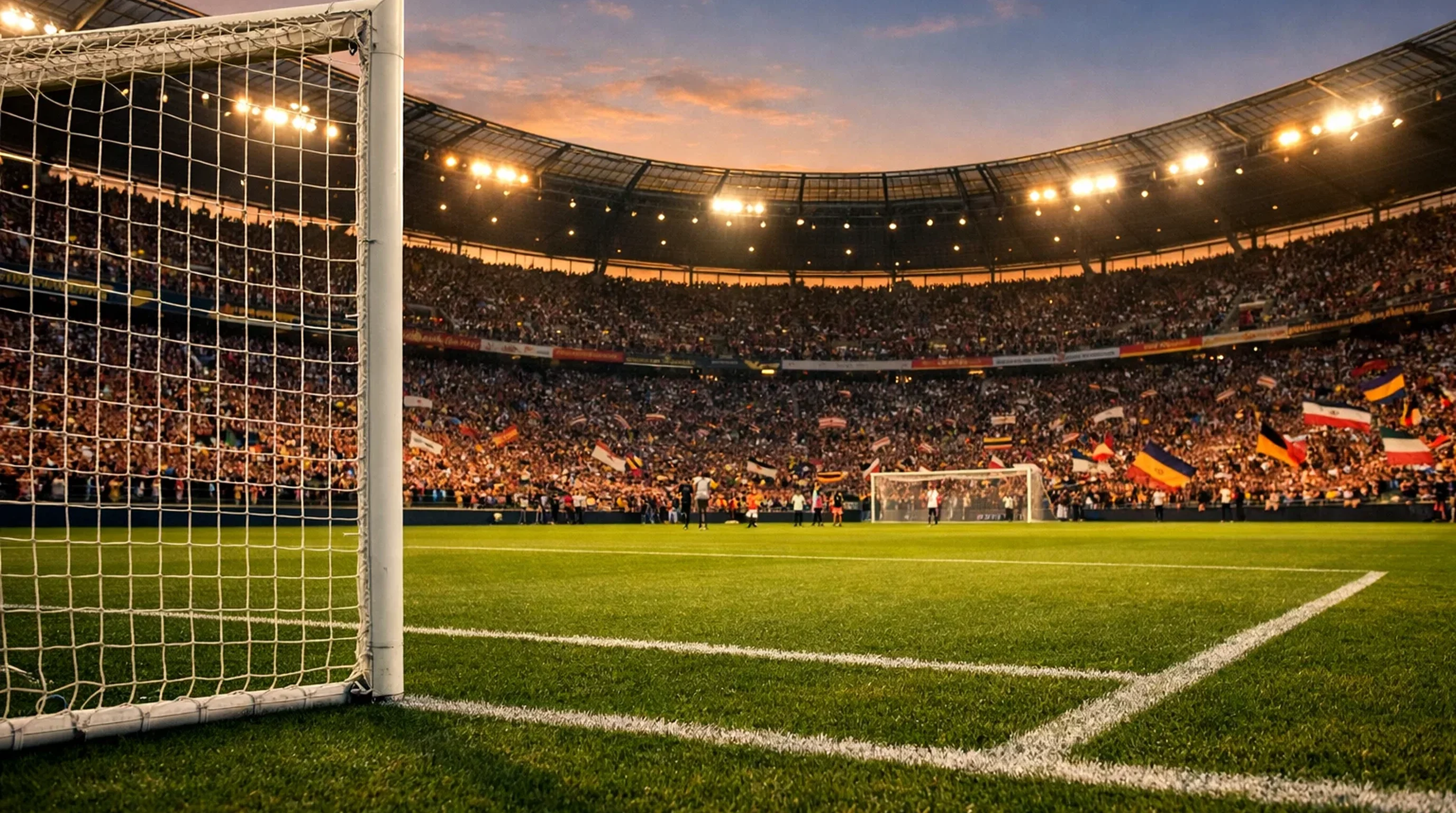 Bundesliga-Stadion mit vollen Tribünen – Saison 2025/26