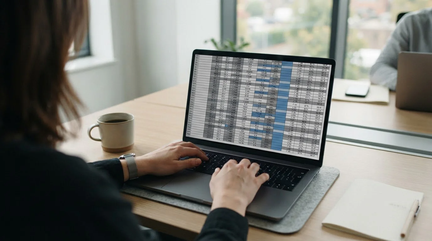 Tabellenkalkulation mit Gewinnszenarien und Break-Even-Analyse einer Systemwette