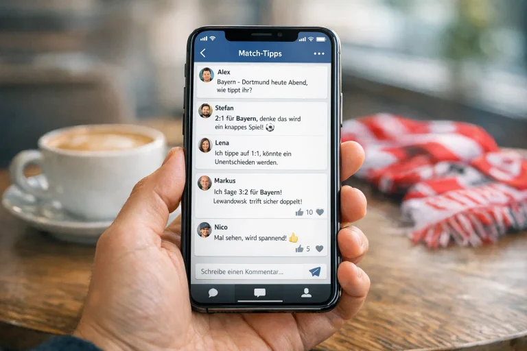 HALBZEIT App – Social-Feed und Tippspiel auf dem Smartphone